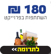 השתתפות בפרויקט - סלי מזון ראש השנה תשפ"א