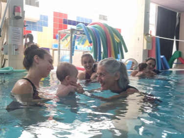השתלמות מדריכות לשחיית תינוקות