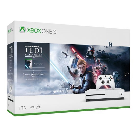 קונסולה עם משחק XBOX ONE S 1TB Star Wars Jedi: Fallen order