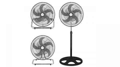 מאוורר איכותי 3 ב-1 גודל 20" דגם PU-100
