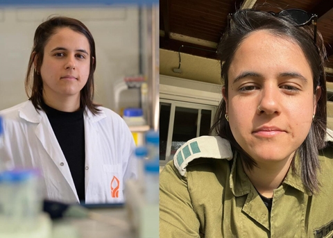 בר אדרי -דוקטורנטית בקרן אייסף וקצינת לוגיסטיקה במילואים מאז ה-7 באוקטובר