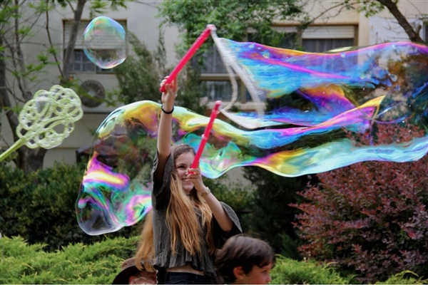 Huge Soap Bubbles