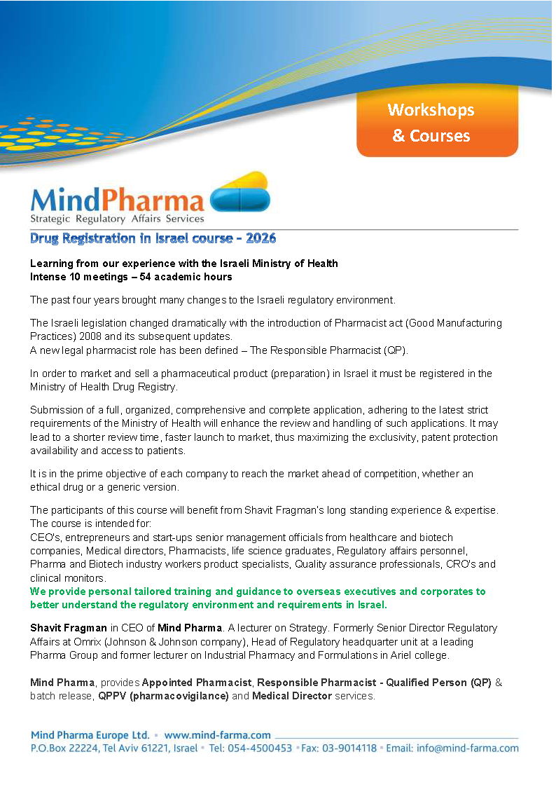 about MindPharma Europe