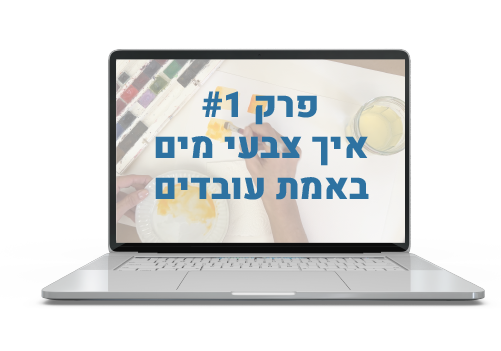פרק #1 איך צבעי מים באמת עובדים - שלומית ויידה