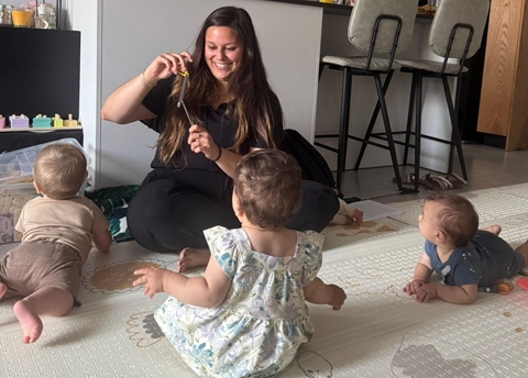 ליווי התפתחותי- "קטנטנים"