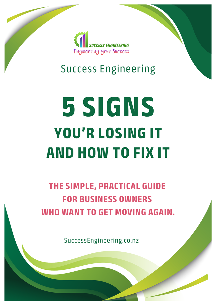 5 Signs you are losing it - and how to fix it