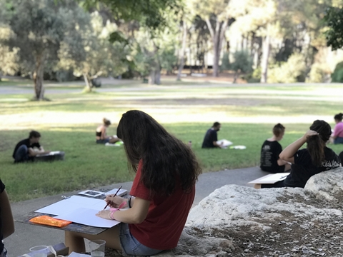 מחנה אמנות לנוער