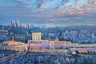 המקדש השלישי בערפילי בוקר