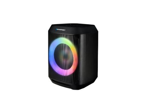 בידורית Bluetooth אלחוטית עם מיקרופון  ואורות, רמקול בעוצמה של W30, בגודל 8 אינץ' מספק עוצמת שמע חזקה ונקייה  כל כך שאתם ממש תוכלו להרגיש את הקצב. מבית BLAUPUNKT