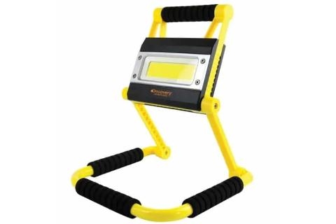 פנס חירום נייד עוצמתי מתכוונן כולל סוללת גיבוי לטעינת טלפון