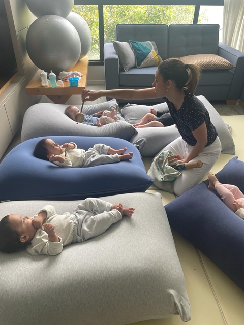 ״נעים במרחב״ - סדנאות התפתחות לגילאי 6-9 חודשים