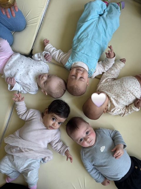 ״בגלגול הזה״ - סדנאות התפתחות לגילאי 3-6 חודשים