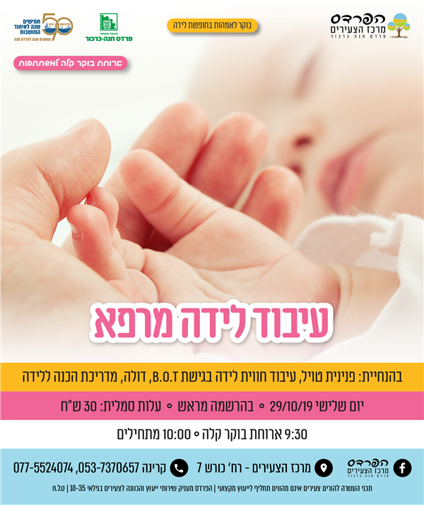 יום שלישי-29.10 עיבוד לידה מרפא