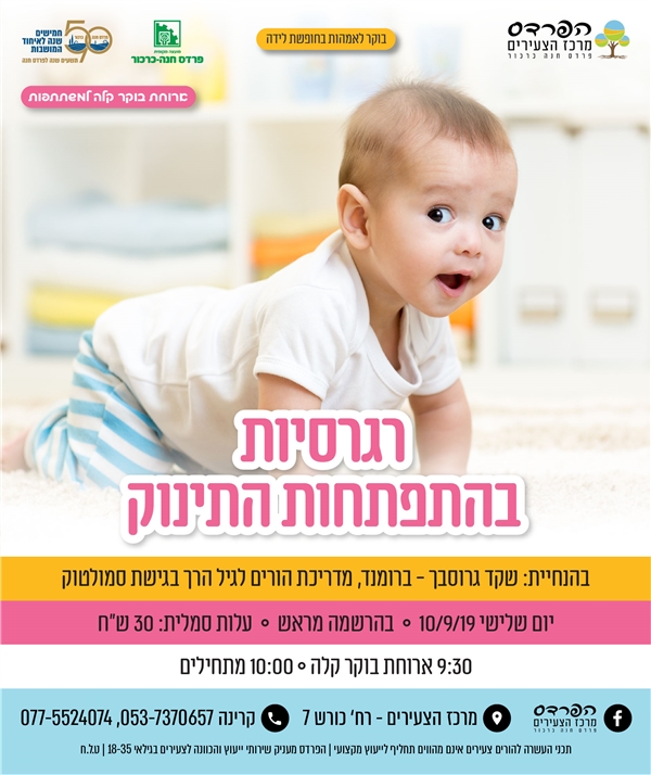 יום שלישי- 10.9 רגרסיות בהתפתחות התינוק