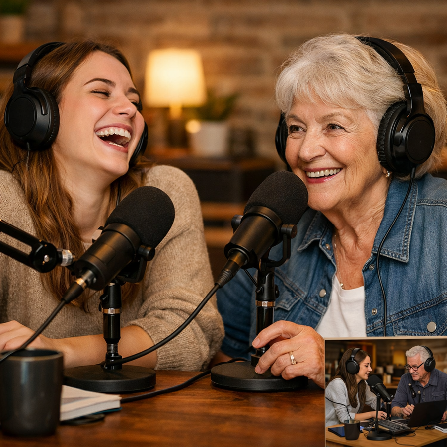 קורס פודקאסט רב דורי