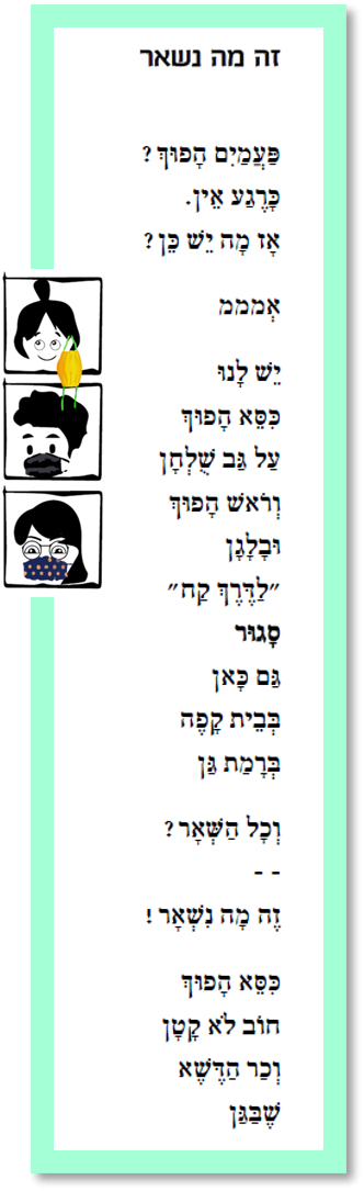 זה מה נשאר