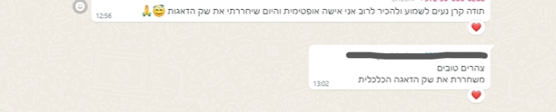 תגובות על התרגיל