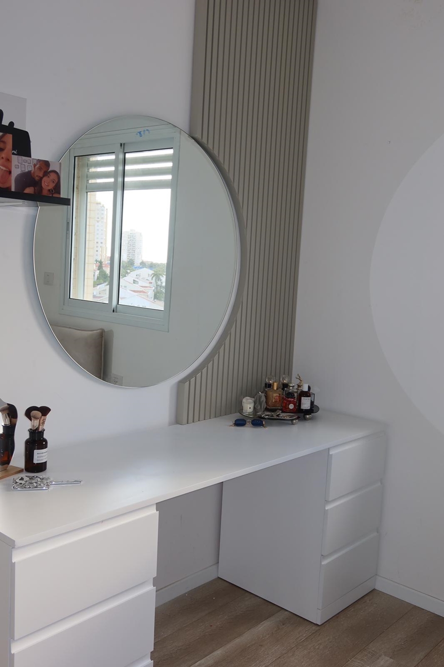 מזוזות ישרות מאפוקסי בשילוב עץ זית