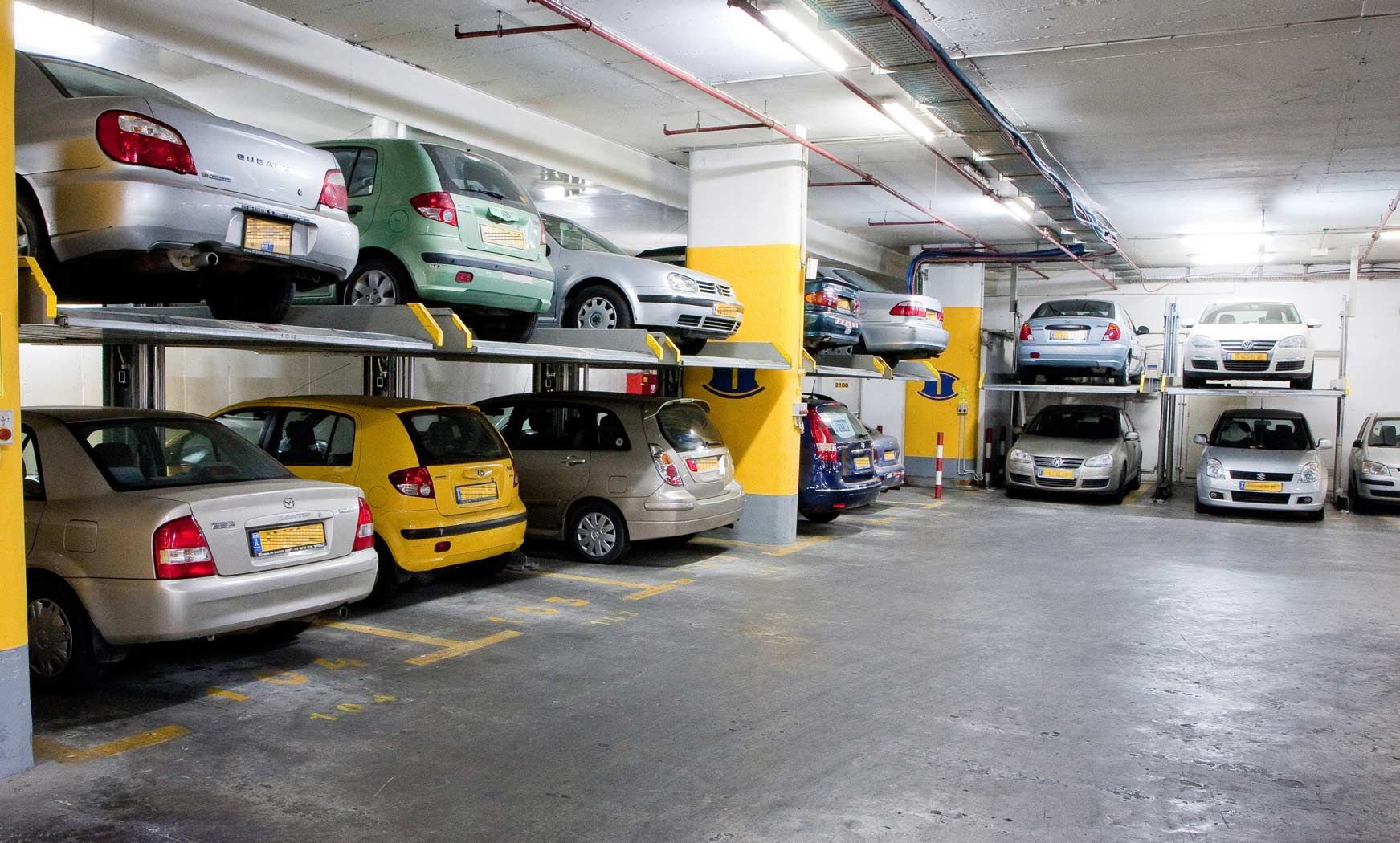 Parking solutions for real estate projects in Israel: automated parking lots for cars and bicycles