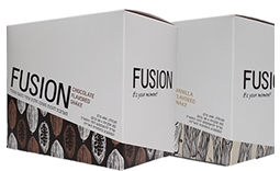 Fusion - שייק חלבון שוקולד / וניל