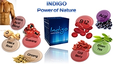 INDIGO - משקה אנרגיה צמחי
