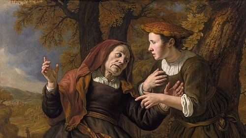 ציור מעשה ידי יאן ויקטורס משנת 1653