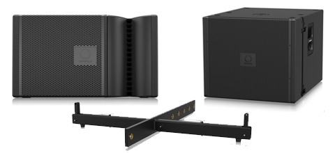 מערכת LINE ARRAY מוגברת סדרת BERLIN תוצרת  TURBOSOUND