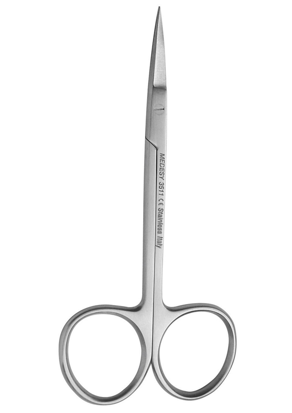 מספריים כירורגיות איריס ישרות 115 מ"מ